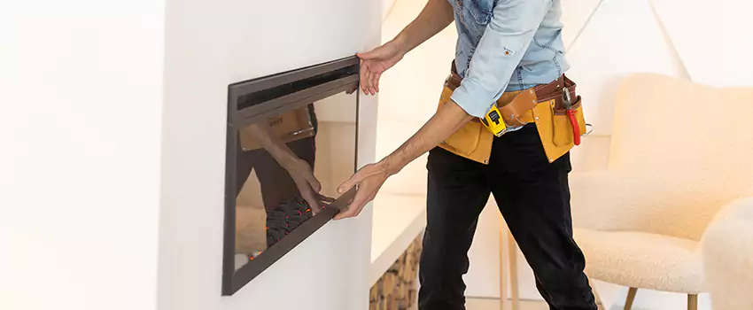 Metal Fireplace Installation in Elk River, Minnesota