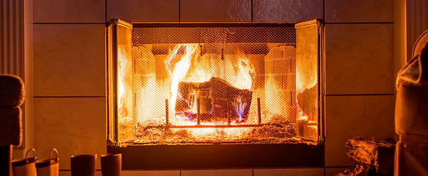 Mendota Hearth Landscape Fireplace Installation in Elk River, Minnesota
