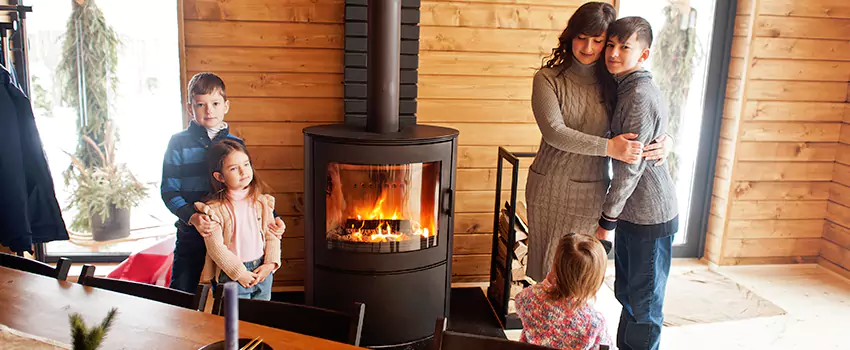 Morso Cast Iron Fireplace Insert Installation in Elk River, Minnesota