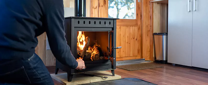 Open Hearth Wood Fireplace Installation in Elk River, MN
