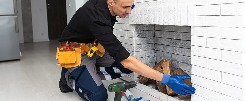 Fireplace Damaged Damper Frame Repair Services in Elk River, Minnesota