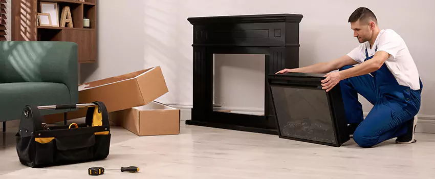 Old Rusted Metal Fireplace Repair And Replacement in Elk River, MN